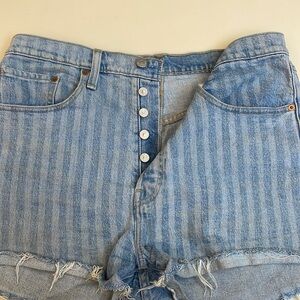 LEVIS 501 HIGH WAIST SHORTS